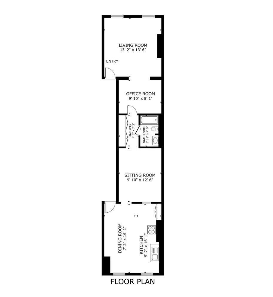 Minutes To Nyc Sleeps 5 Hoboken Exterior foto